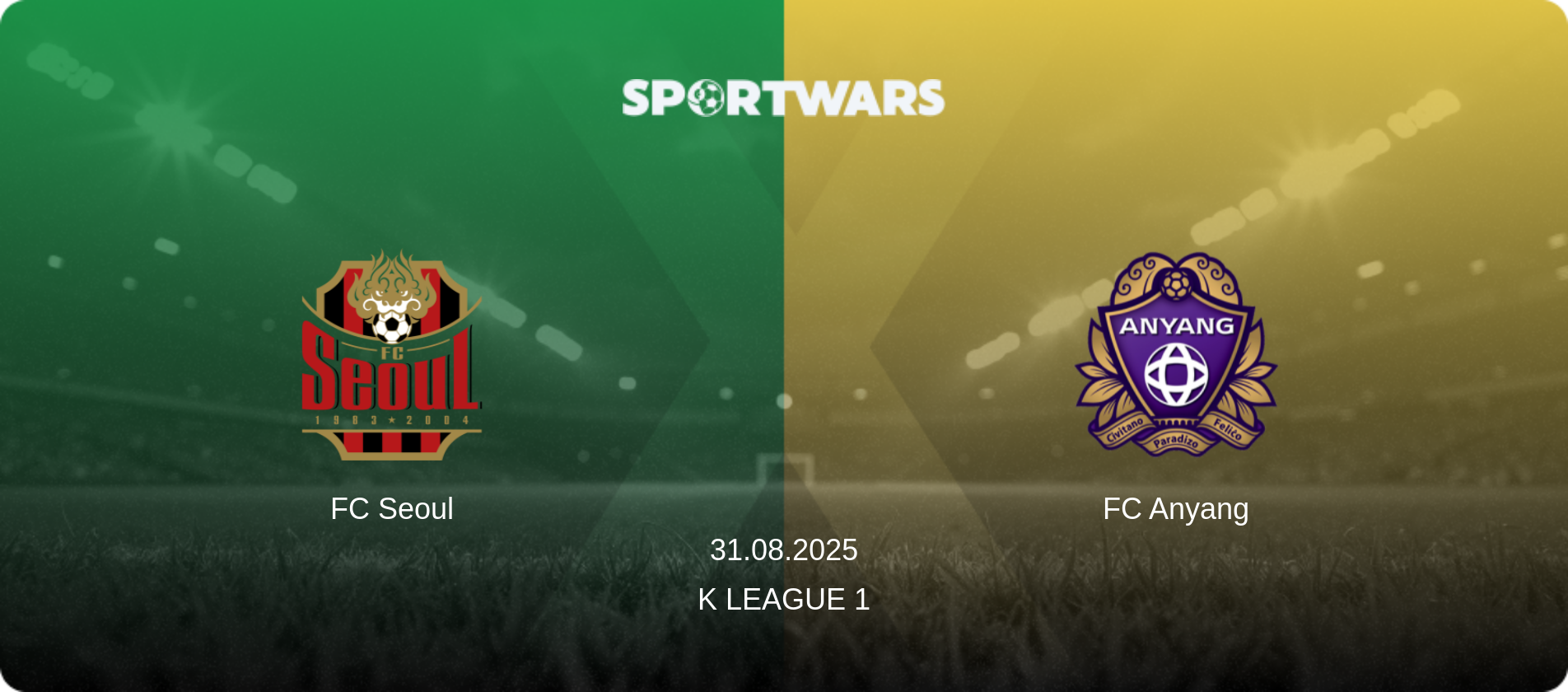 FC Seoul — FC Anyang, 31.08.2025 — K League 1 (match preview)