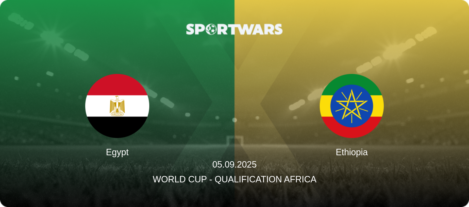 Egypt — Ethiopia, 05.09.2025 — World Cup - Qualification Africa (match preview)