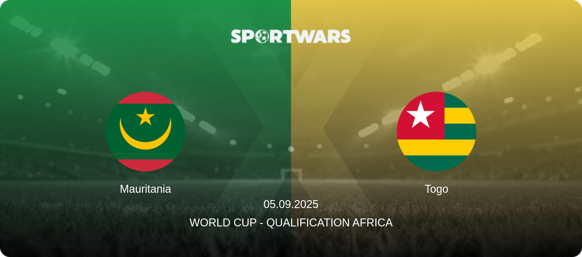 Mauritania — Togo, 05.09.2025 — World Cup - Qualification Africa (match preview)