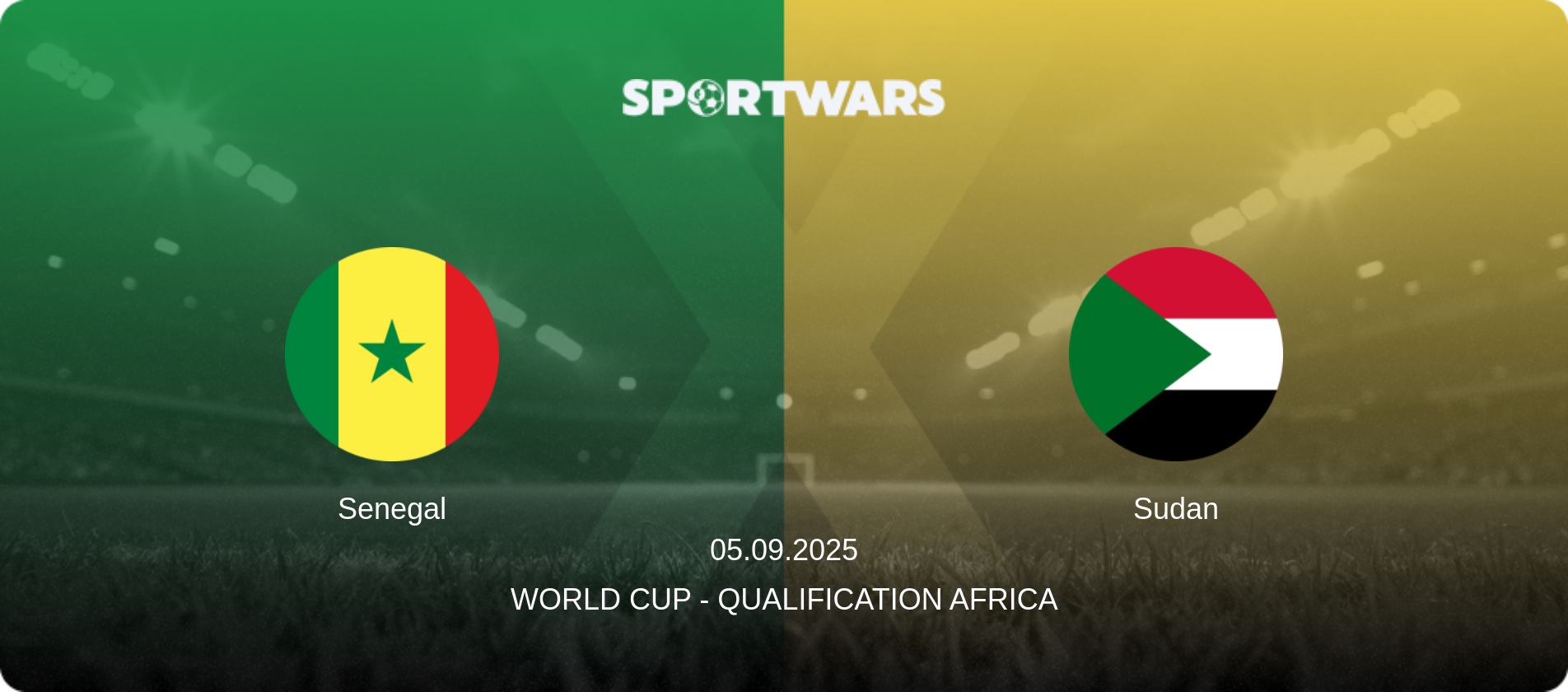 Senegal — Sudan, 05.09.2025 — World Cup - Qualification Africa (match preview)