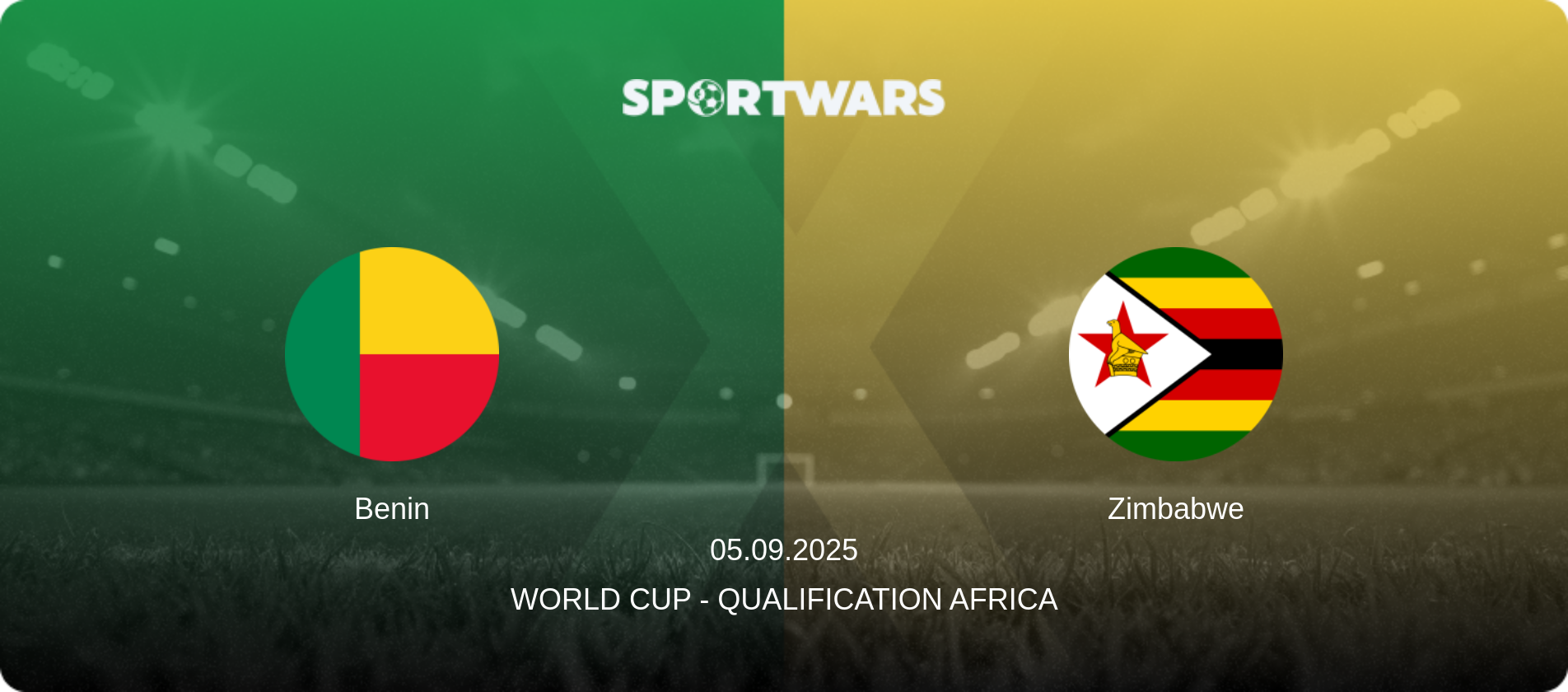 Benin — Zimbabwe, 05.09.2025 — World Cup - Qualification Africa (match preview)