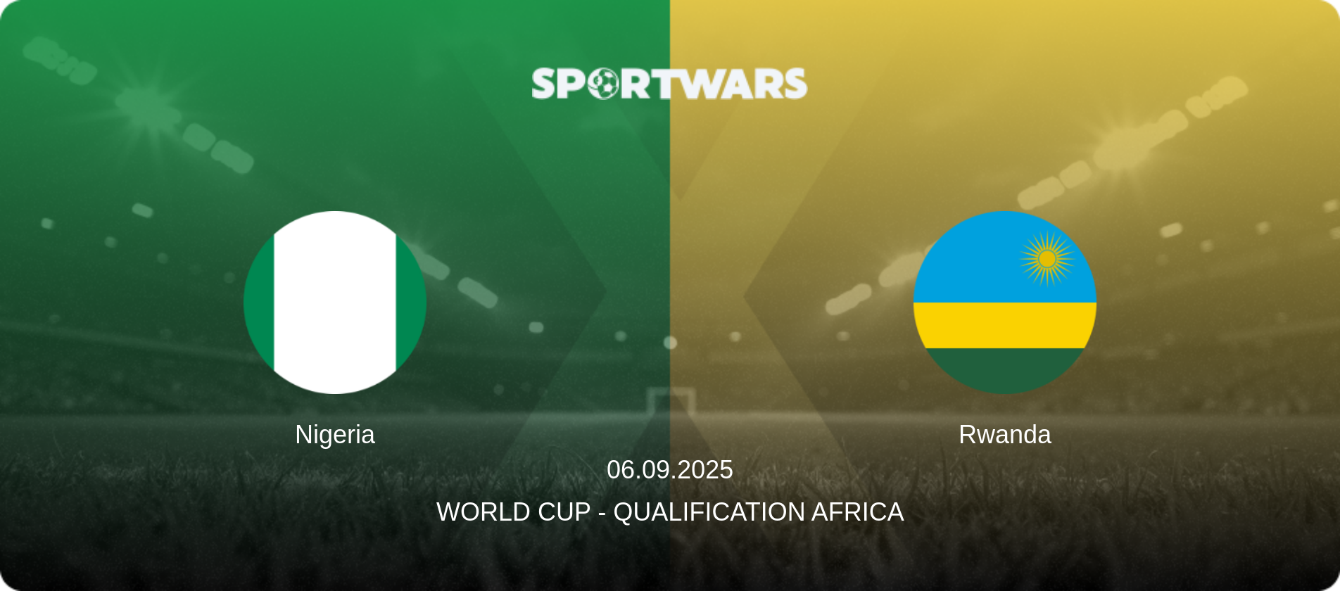 Nigeria — Rwanda, 06.09.2025 — World Cup - Qualification Africa (match preview)