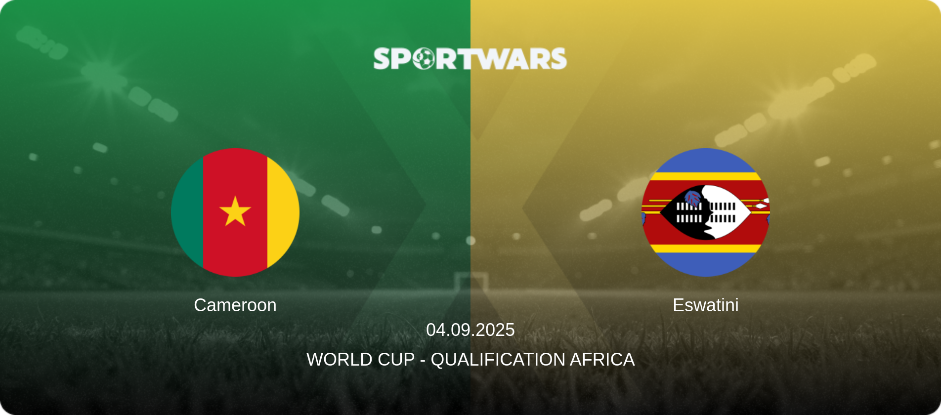 Cameroon — Eswatini, 04.09.2025 — World Cup - Qualification Africa (match preview)