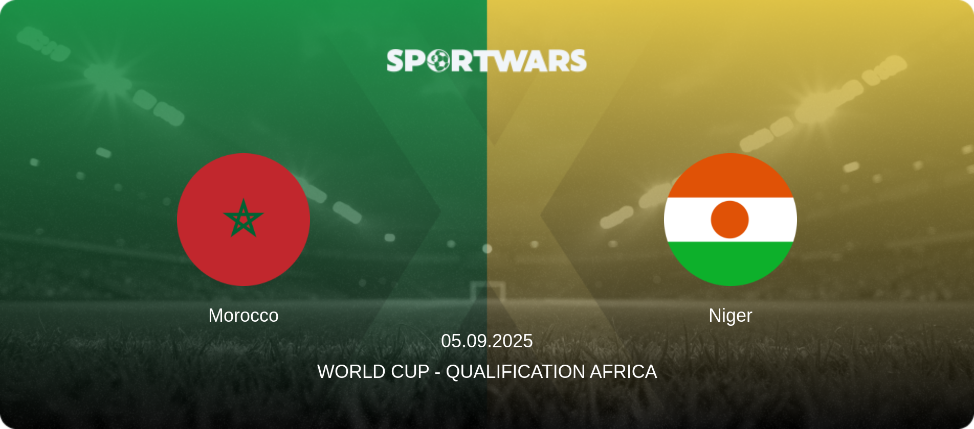 Morocco — Niger, 05.09.2025 — World Cup - Qualification Africa (match preview)