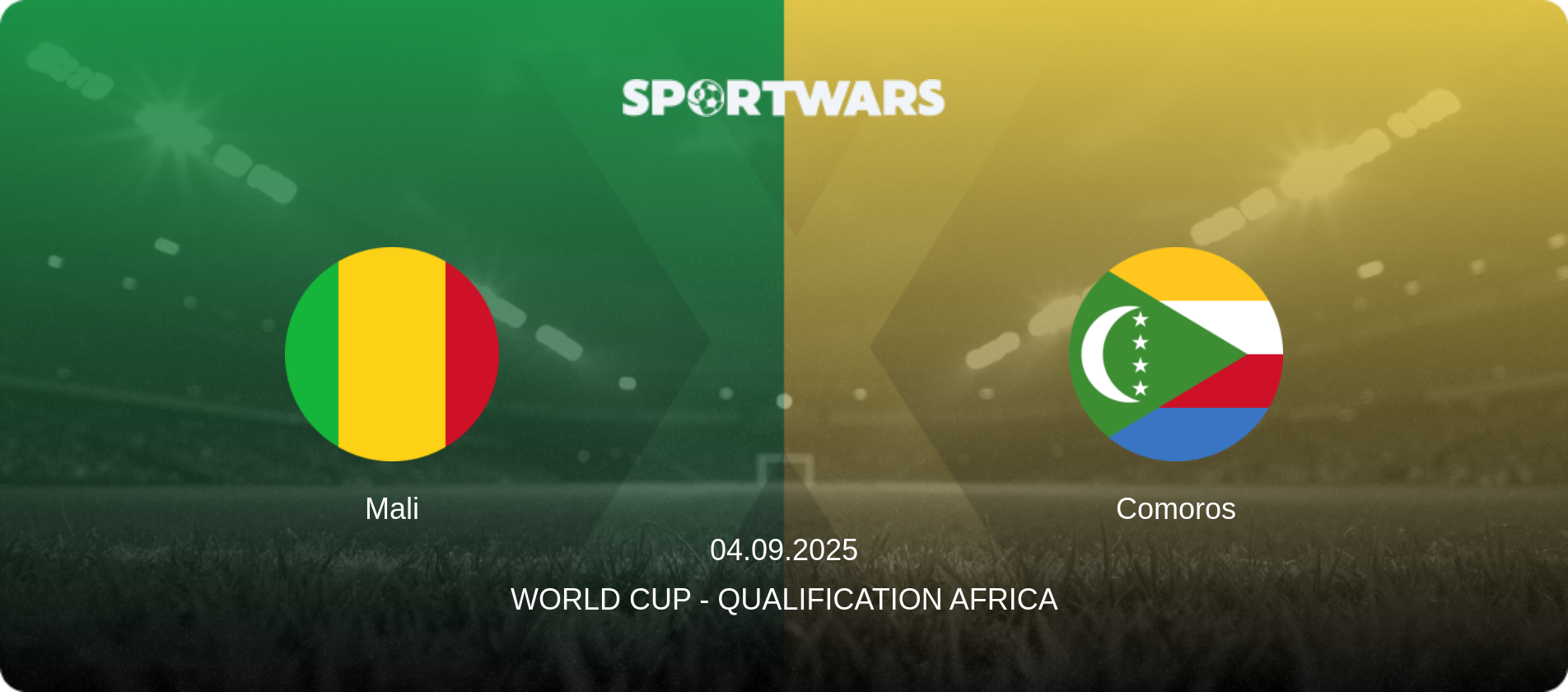 Mali — Comoros, 04.09.2025 — World Cup - Qualification Africa (match preview)