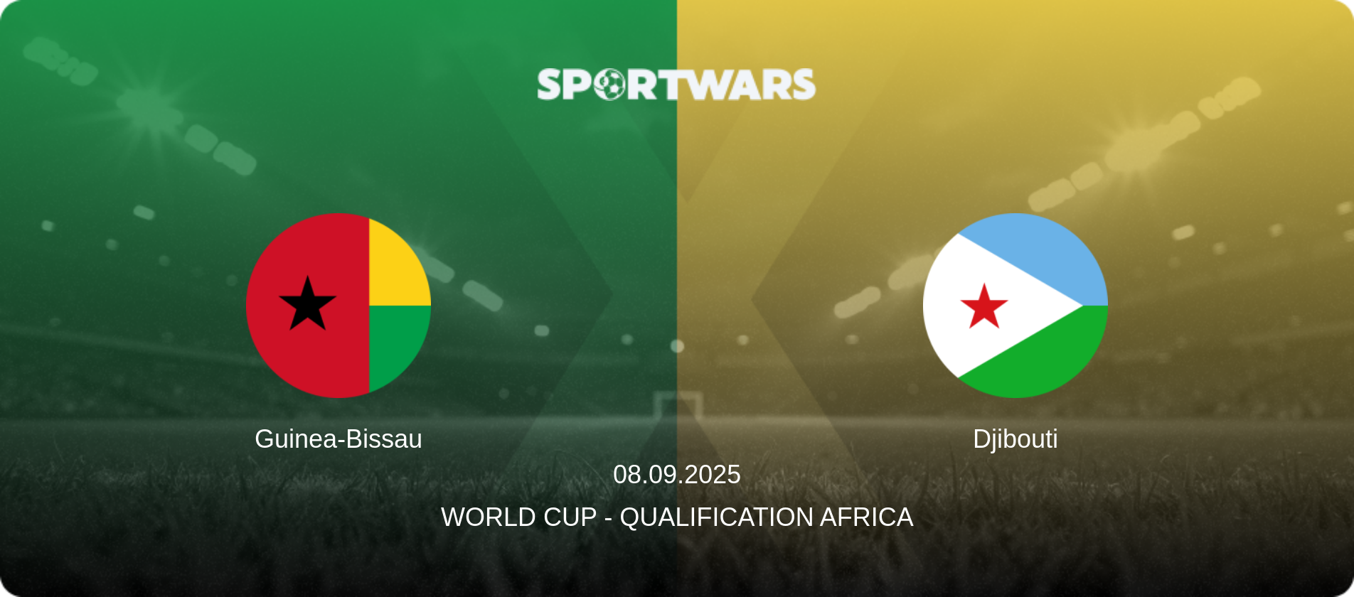 Guinea-Bissau — Djibouti, 08.09.2025 — World Cup - Qualification Africa (match preview)