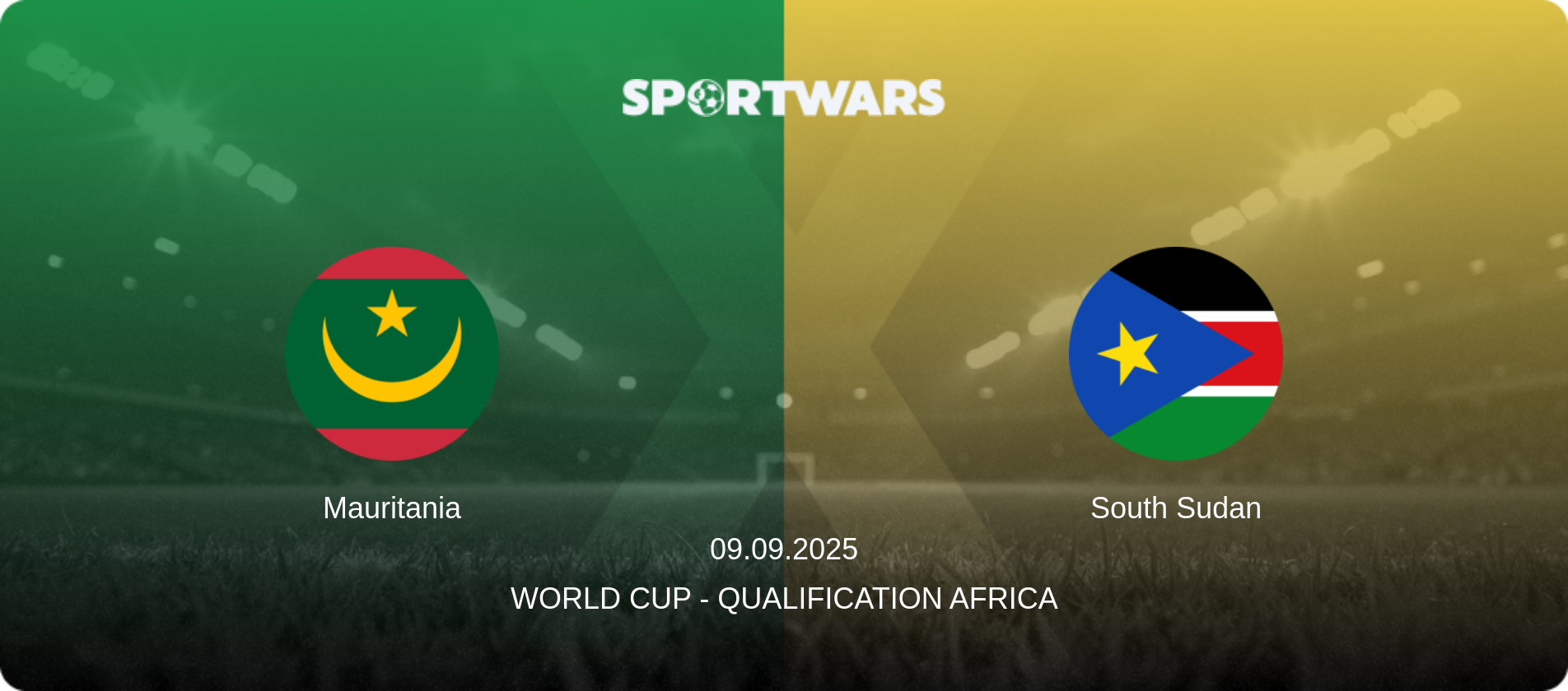 Mauritania — South Sudan, 09.09.2025 — World Cup - Qualification Africa (match preview)