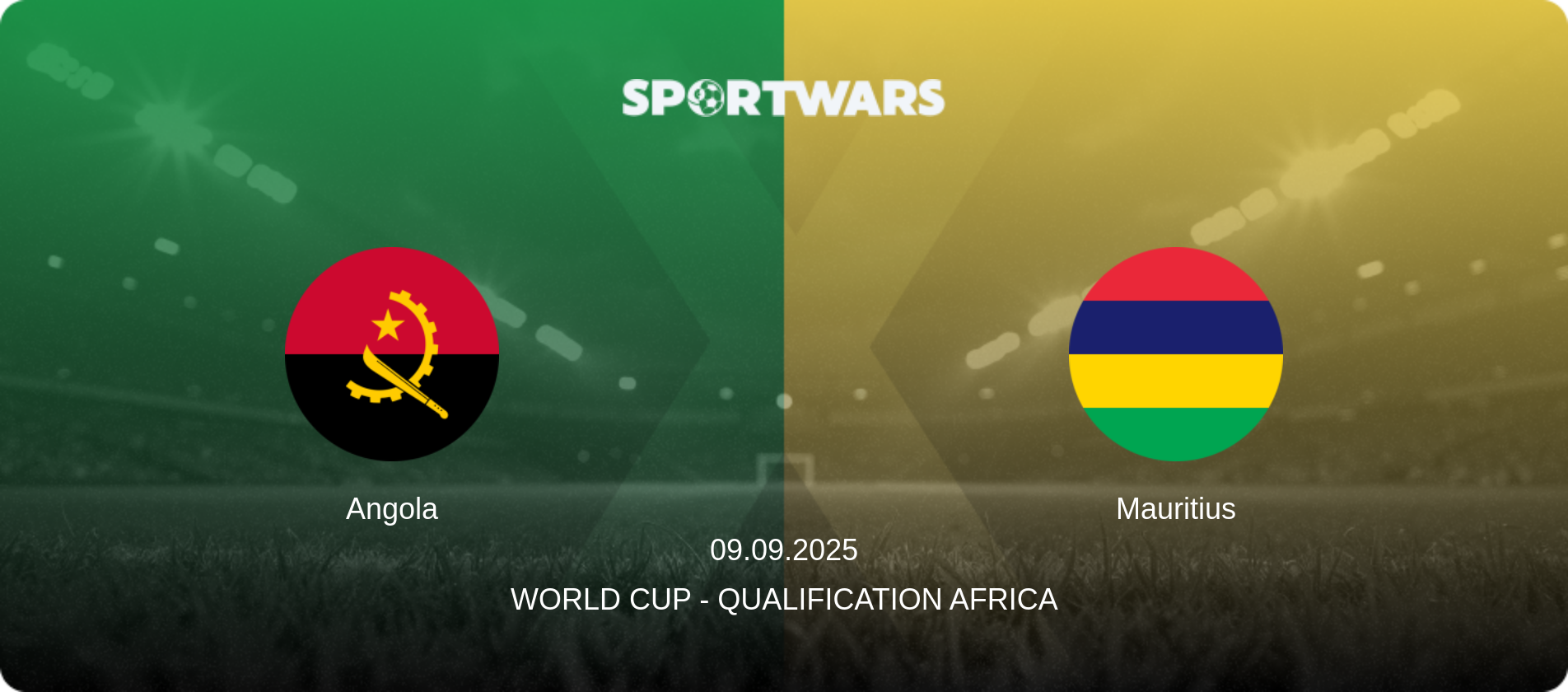 Angola — Mauritius, 09.09.2025 — World Cup - Qualification Africa (match preview)