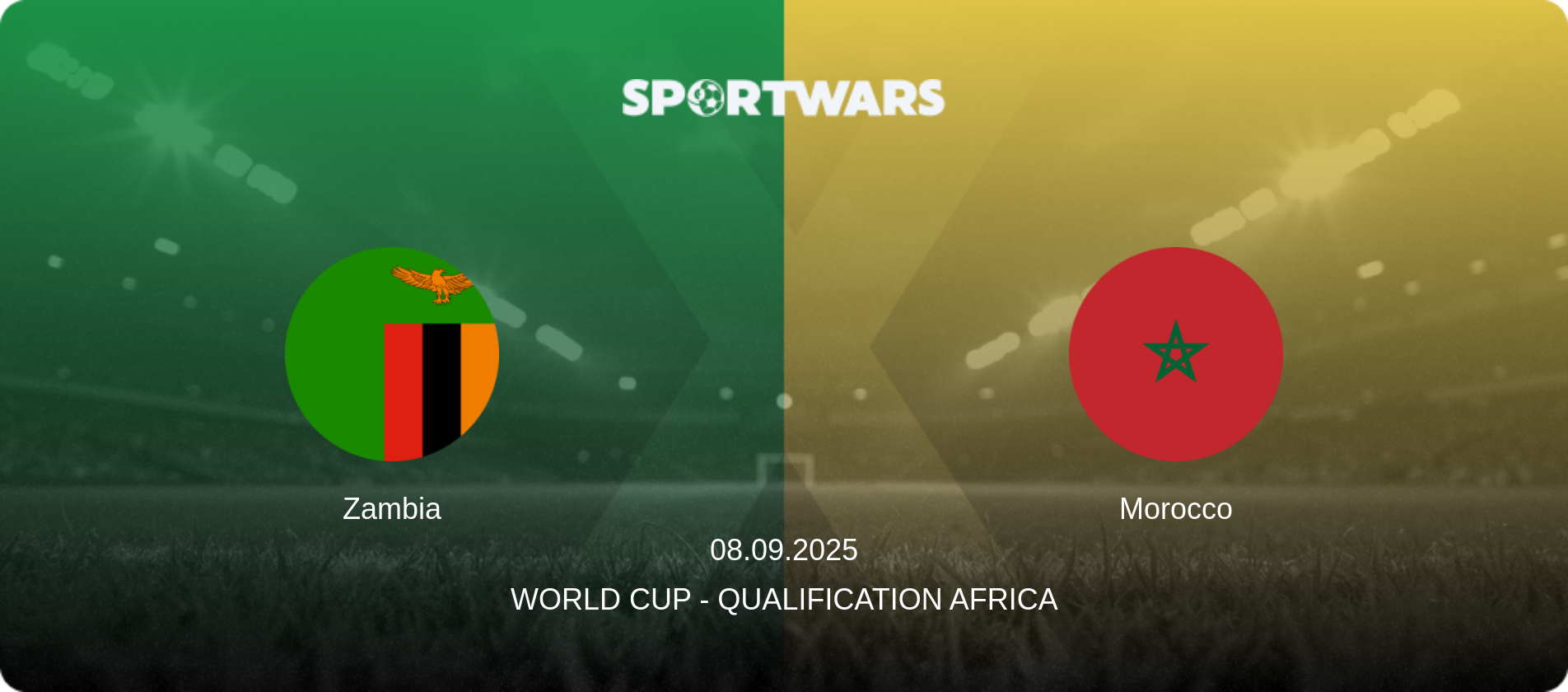 Zambia — Morocco, 08.09.2025 — World Cup - Qualification Africa (match preview)