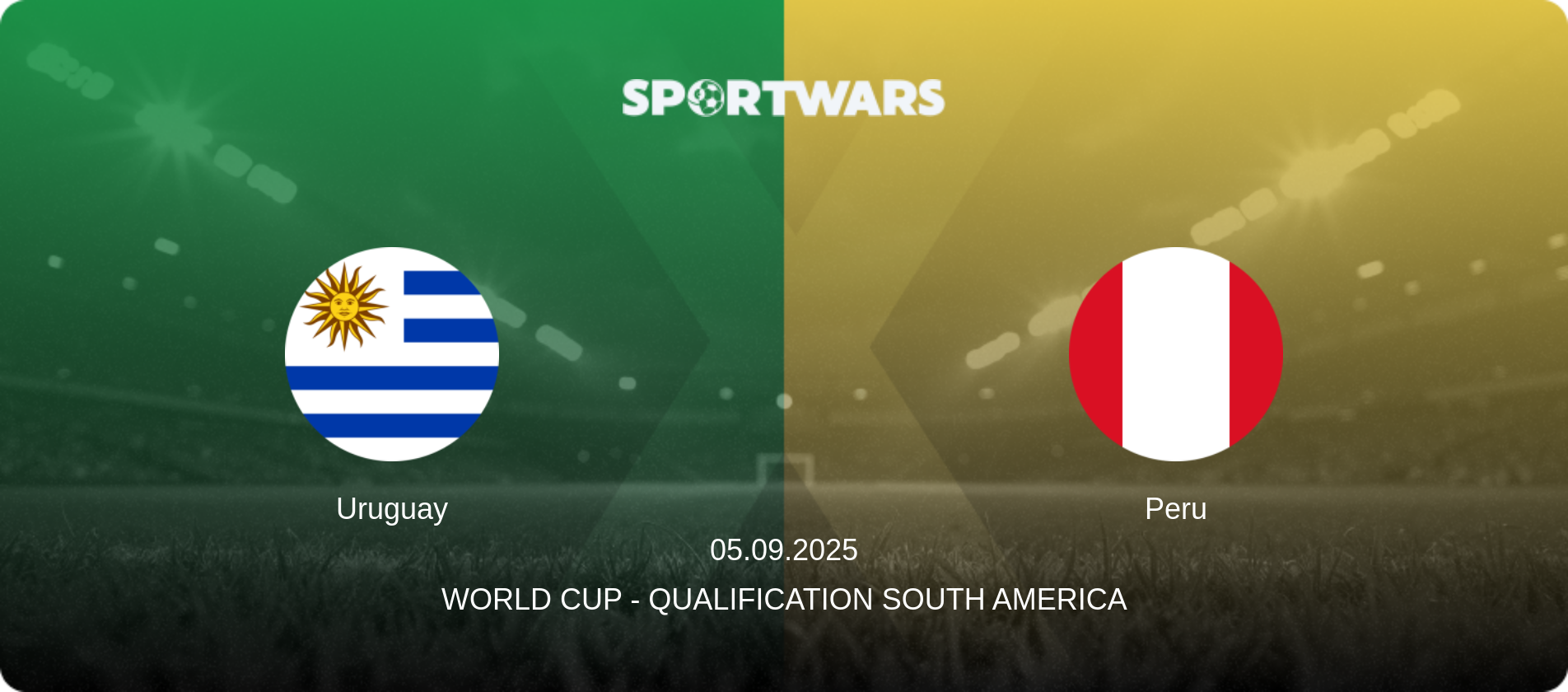 Uruguay — Peru, 05.09.2025 — World Cup - Qualification South America (match preview)