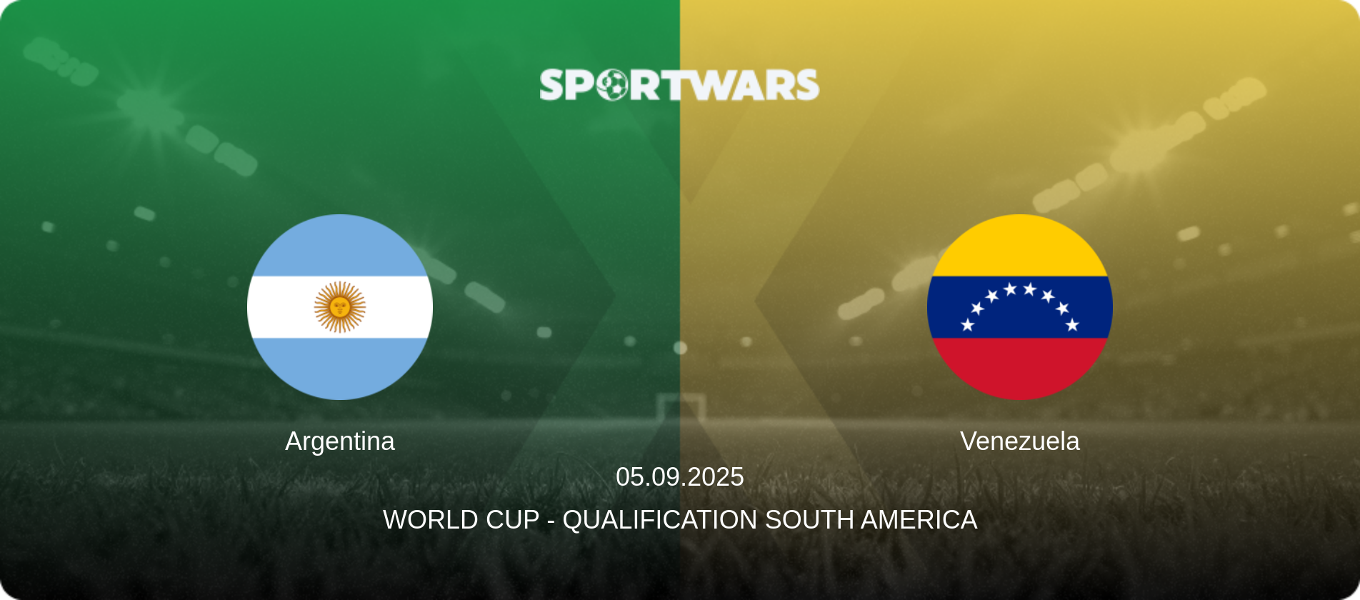 Argentina — Venezuela, 05.09.2025 — World Cup - Qualification South America (match preview)