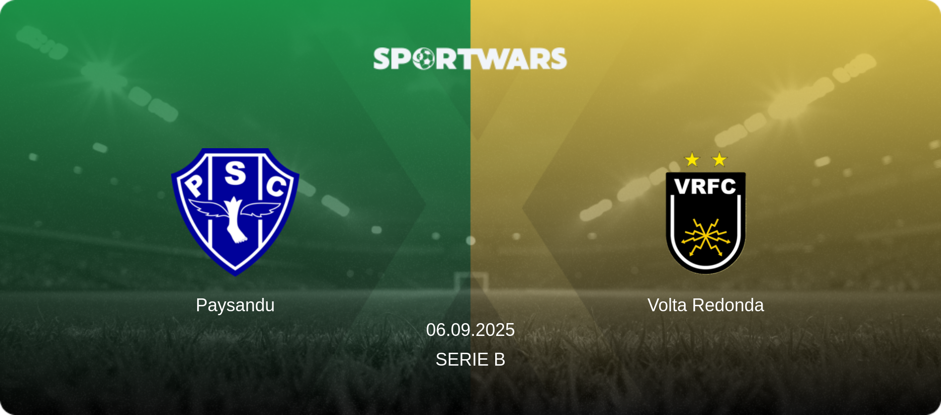 Paysandu — Volta Redonda, 06.09.2025 — Serie B (match preview)