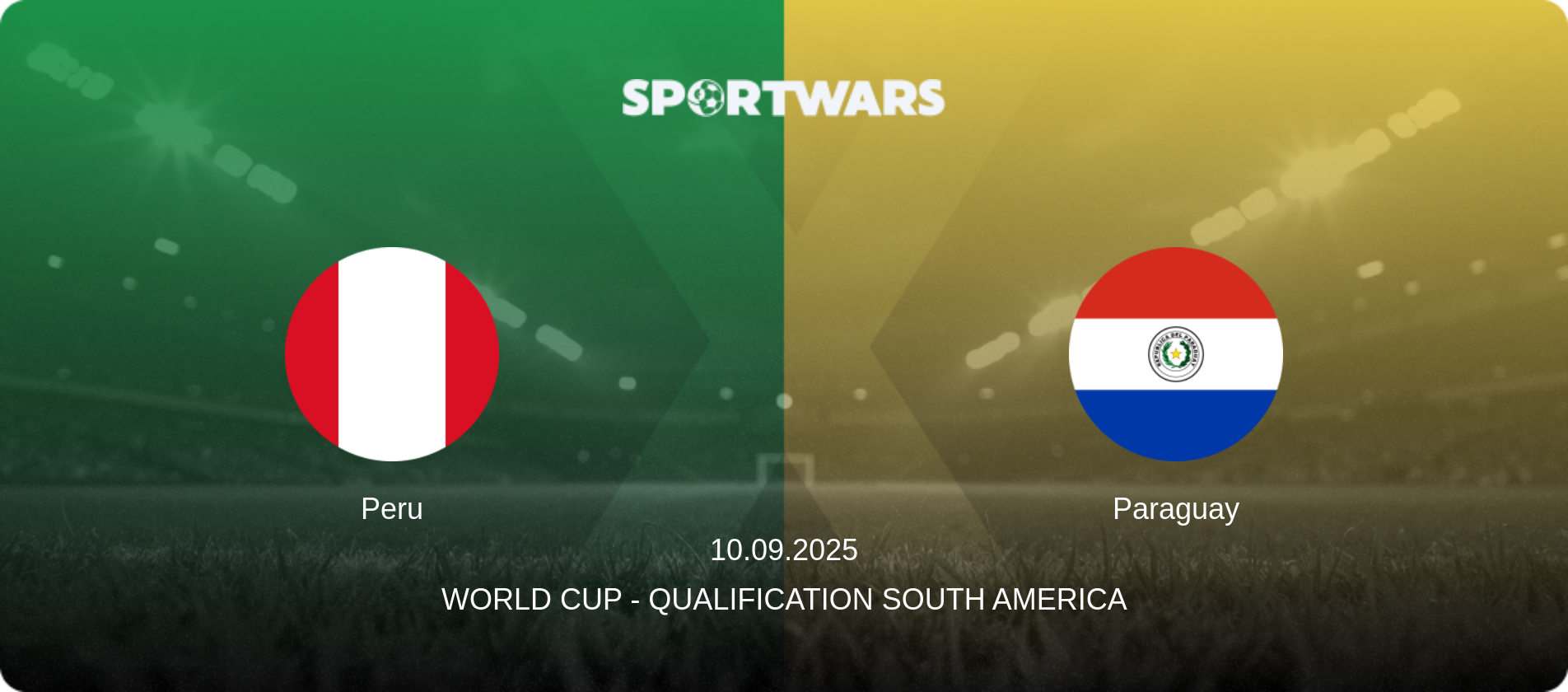 Peru — Paraguay, 10.09.2025 — World Cup - Qualification South America (match preview)