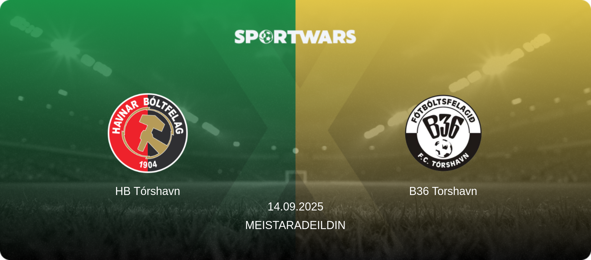 HB Tórshavn — B36 Torshavn, 14.09.2025 — Meistaradeildin (match preview)
