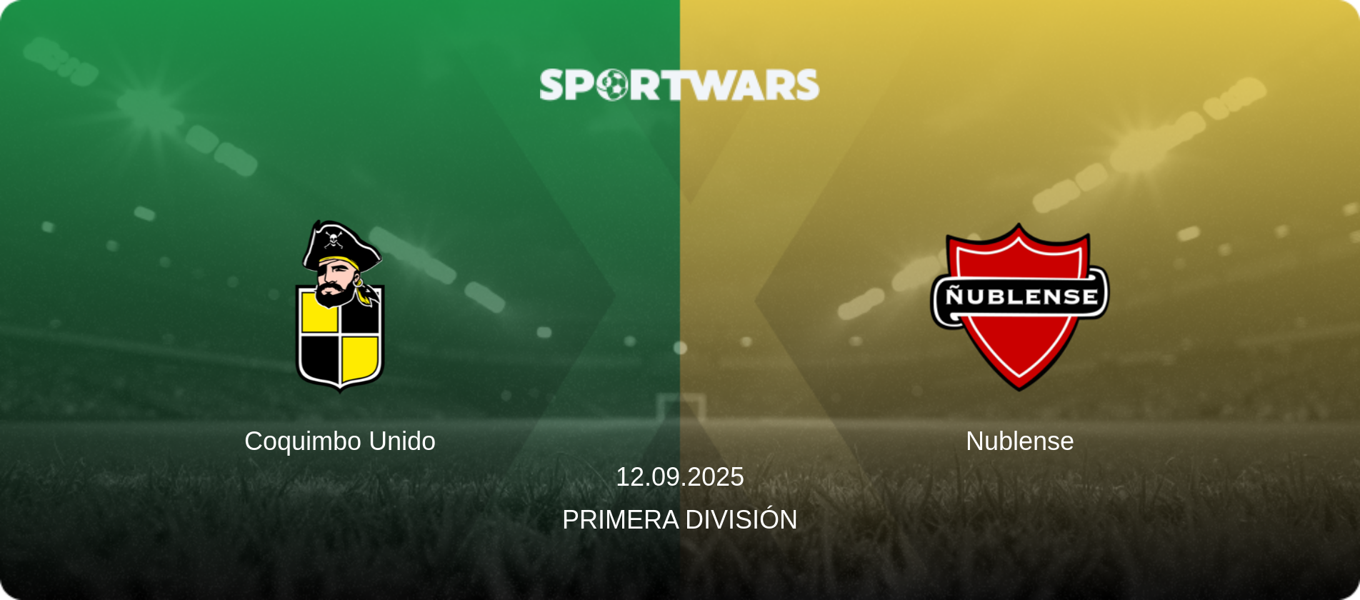 Coquimbo Unido — Nublense, 12.09.2025 — Primera División (match preview)