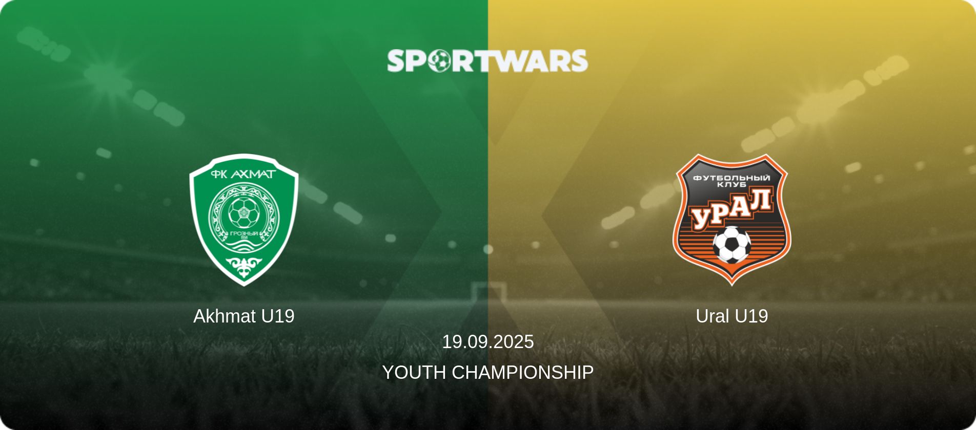 Akhmat U19 — Ural U19, 19.09.2025 — Youth Championship (match preview)