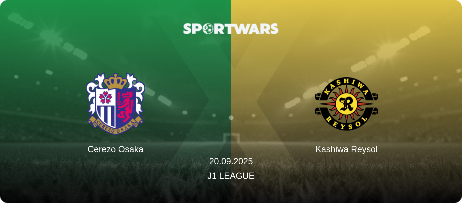 Cerezo Osaka — Kashiwa Reysol, 20.09.2025 — J1 League (match preview)