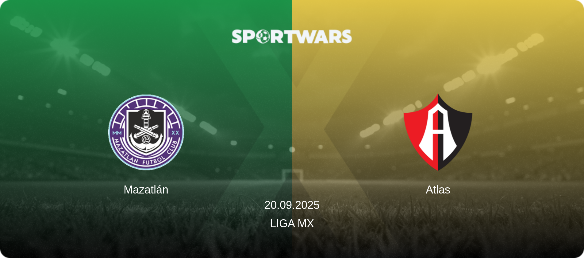Mazatlán — Atlas, 20.09.2025 — Liga MX (match preview)