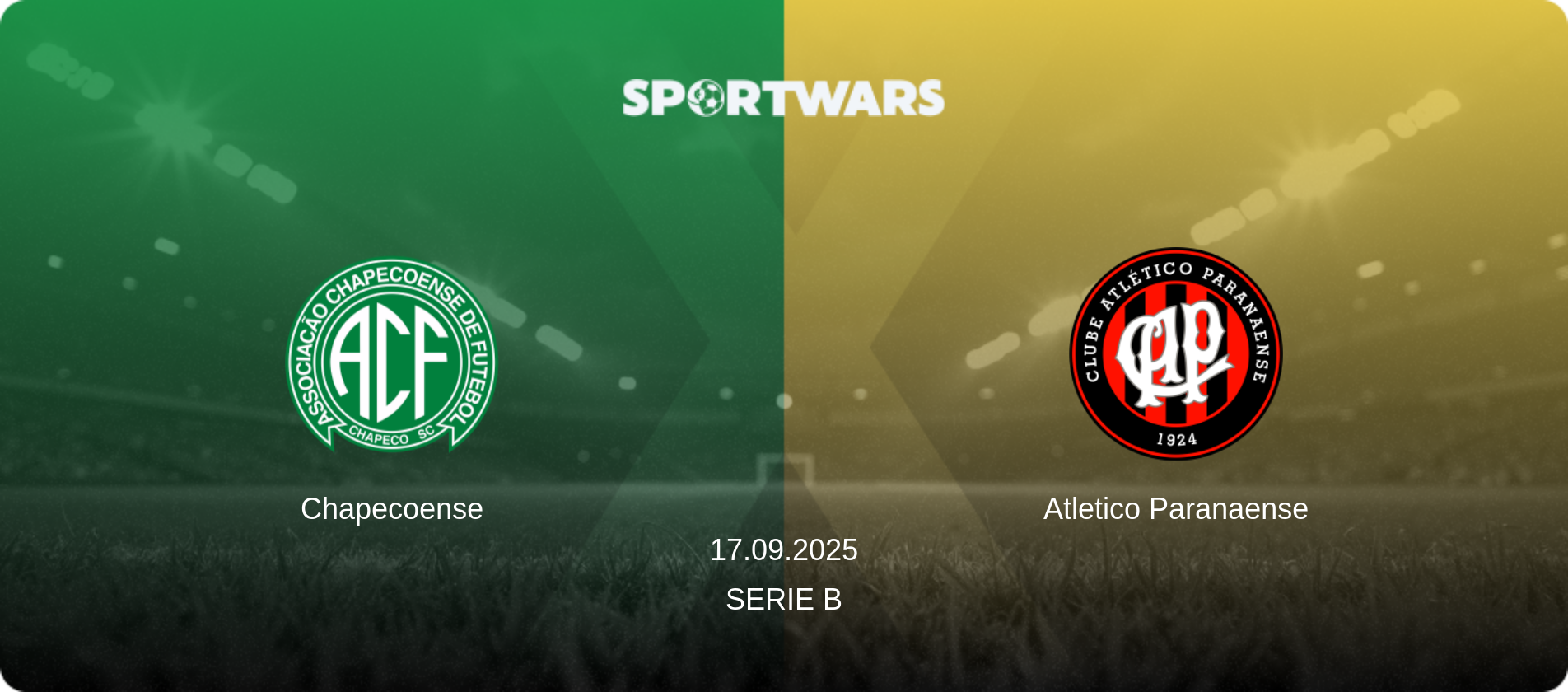 Chapecoense — Atletico Paranaense, 17.09.2025 — Serie B (match preview)