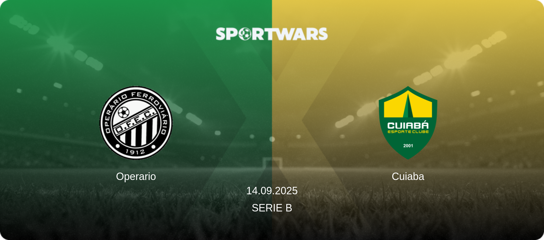 Operario — Cuiaba, 14.09.2025 — Serie B (match preview)