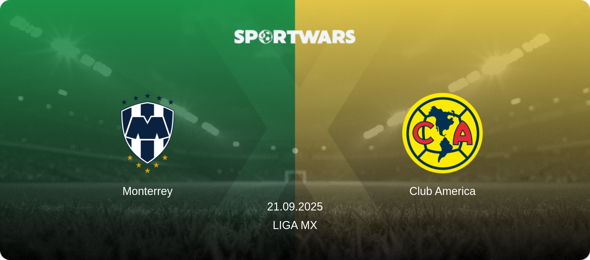Monterrey — Club America, 21.09.2025 — Liga MX (match preview)