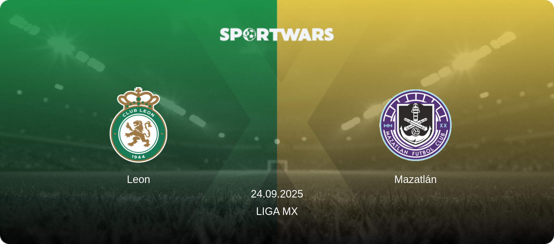Leon — Mazatlán, 24.09.2025 — Liga MX (match preview)