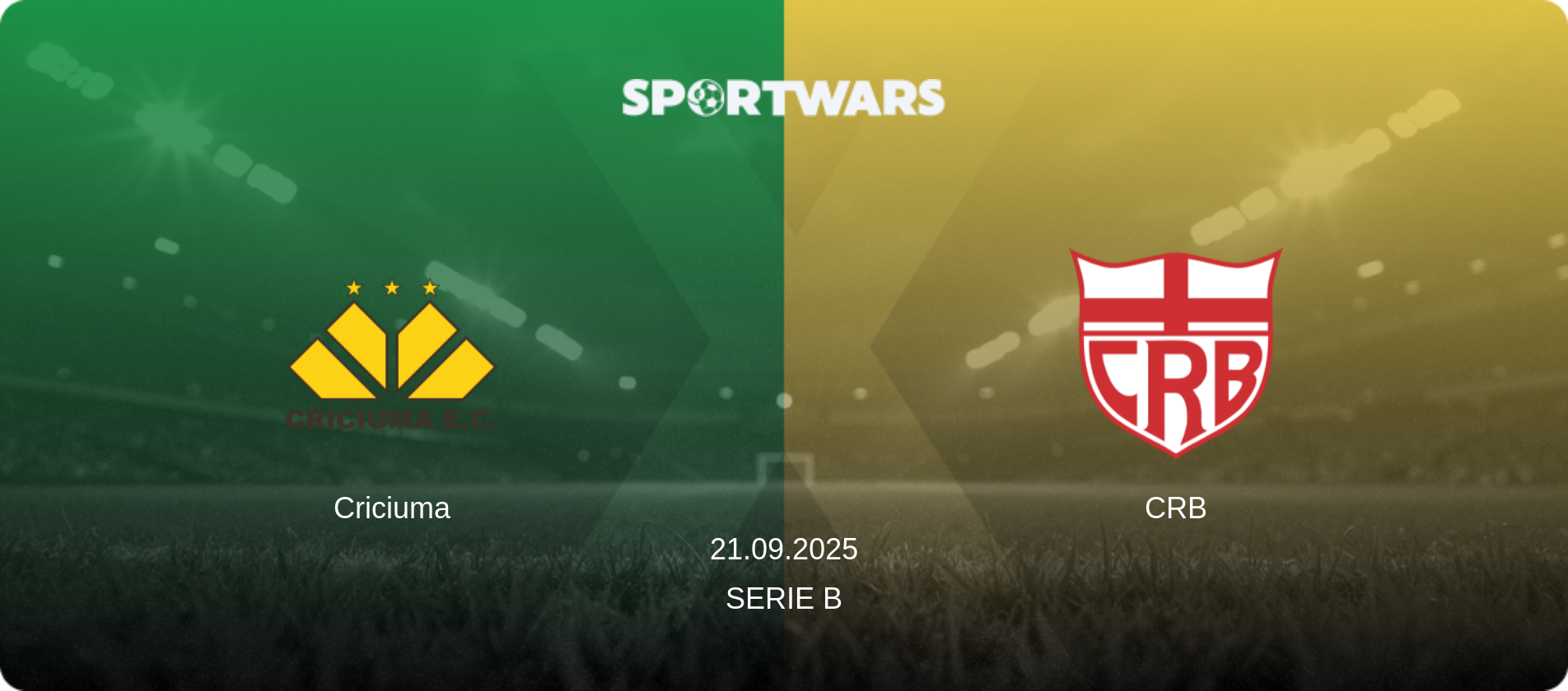 Criciuma — CRB, 21.09.2025 — Serie B (match preview)
