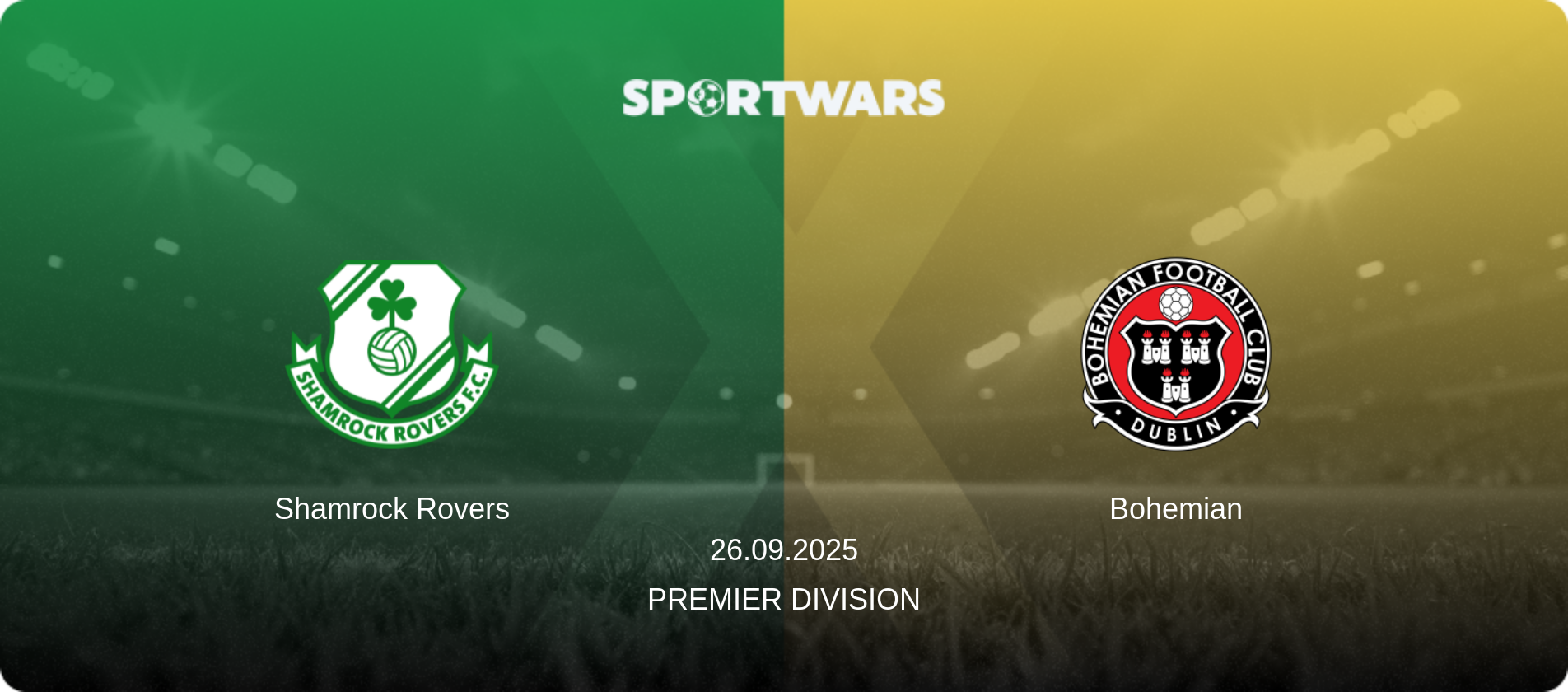 Shamrock Rovers — Bohemian, 26.09.2025 — Premier Division (match preview)