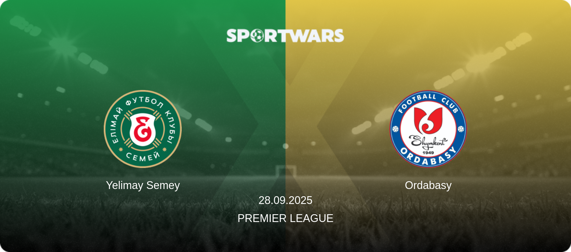 Yelimay Semey — Ordabasy, 28.09.2025 — Premier League (match preview)