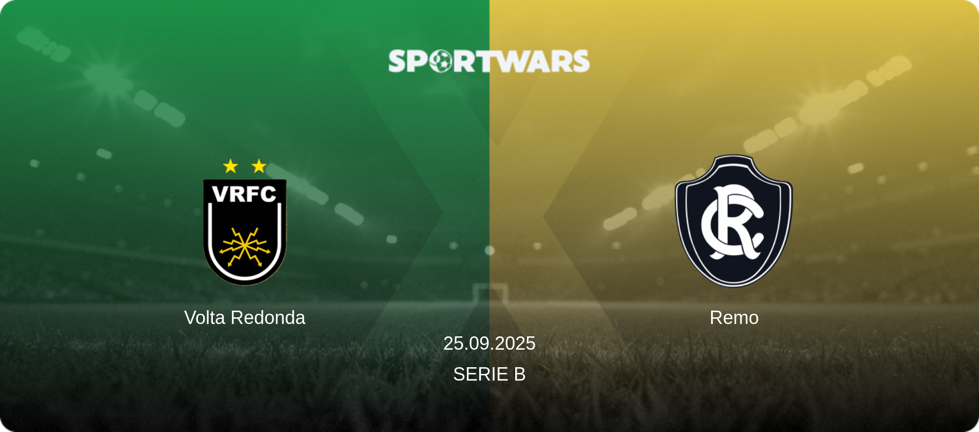 Volta Redonda — Remo, 25.09.2025 — Serie B (match preview)