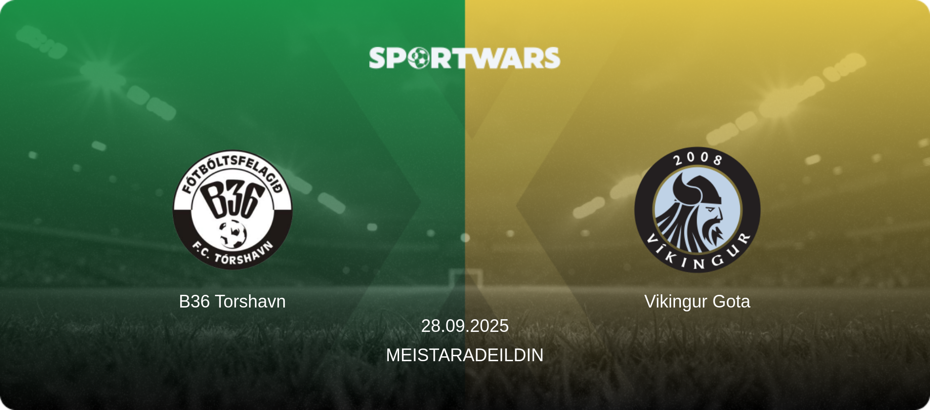 B36 Torshavn — Vikingur Gota, 28.09.2025 — Meistaradeildin (match preview)