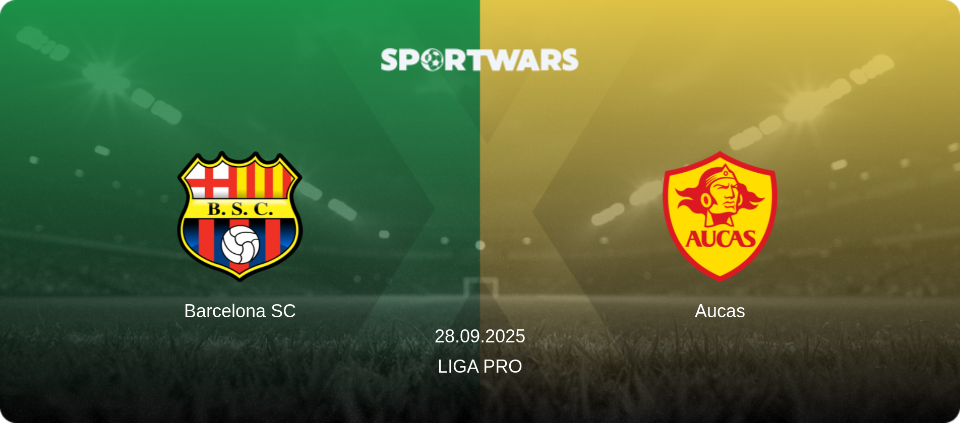 Barcelona SC — Aucas, 28.09.2025 — Liga Pro (match preview)