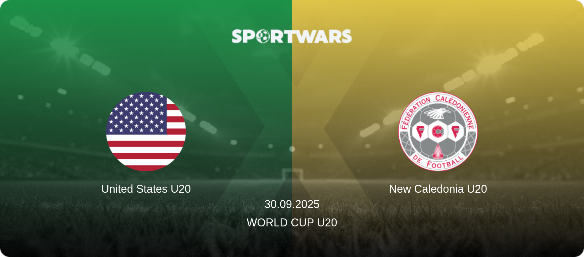 United States U20 — New Caledonia U20, 30.09.2025 — World Cup U20 (match preview)