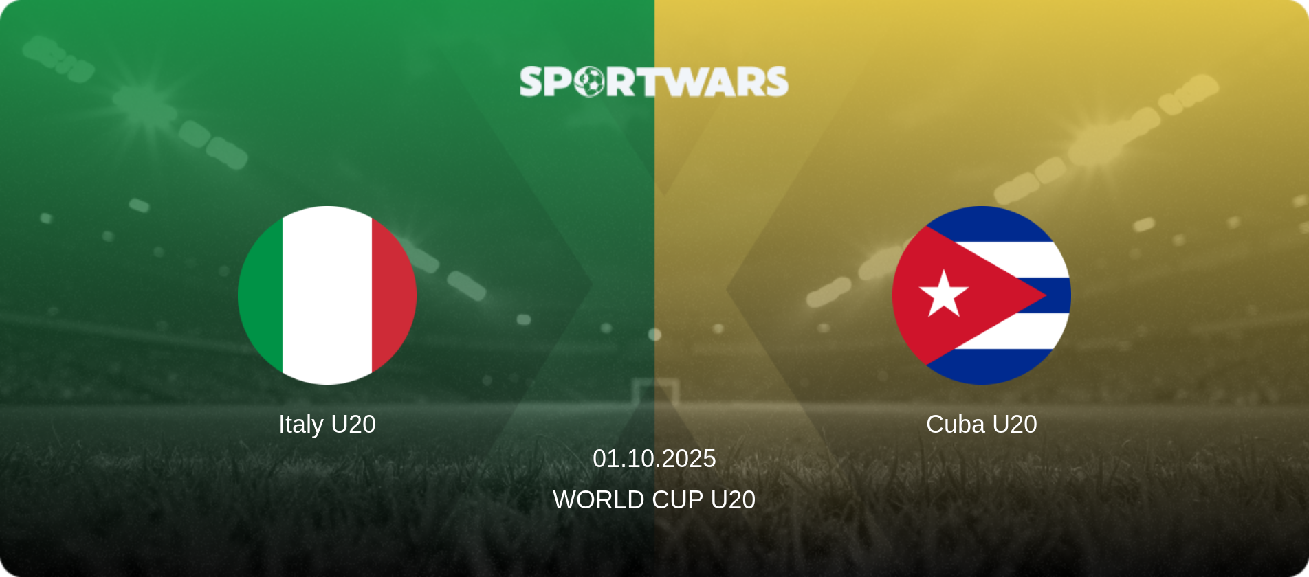 Italy U20 — Cuba U20, 01.10.2025 — World Cup U20 (match preview)