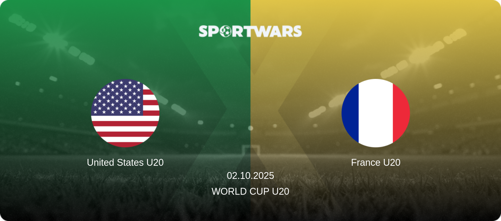 United States U20 — France U20, 02.10.2025 — World Cup U20 (match preview)