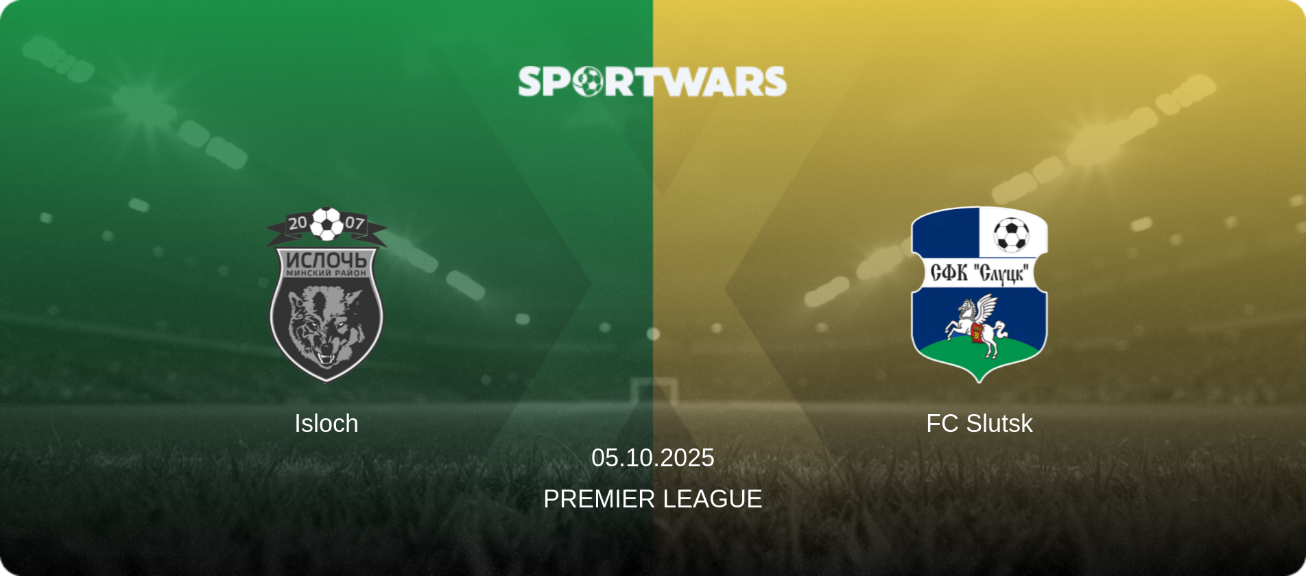 Isloch — FC Slutsk, 05.10.2025 — Premier League (match preview)