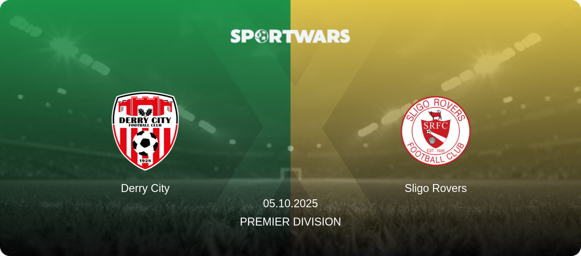 Derry City — Sligo Rovers, 05.10.2025 — Premier Division (match preview)