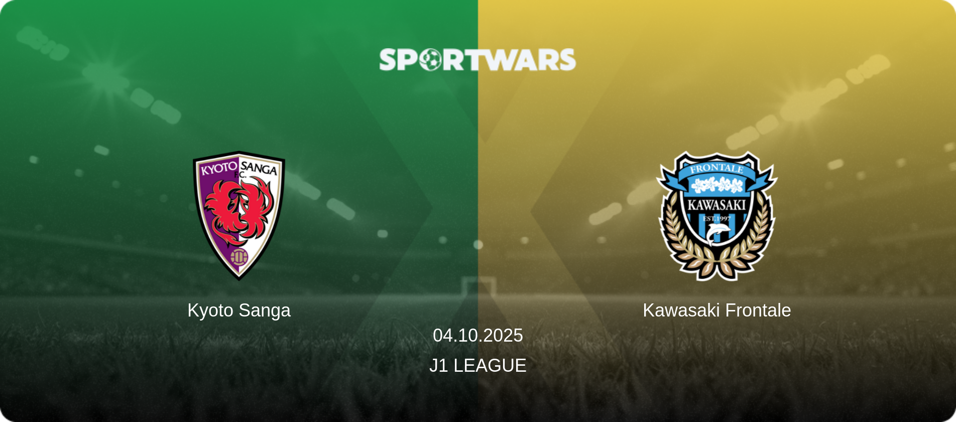 Kyoto Sanga — Kawasaki Frontale, 04.10.2025 — J1 League (match preview)