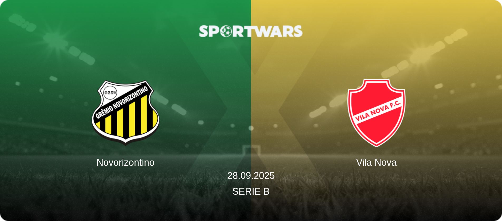 Novorizontino — Vila Nova, 28.09.2025 — Serie B (match preview)