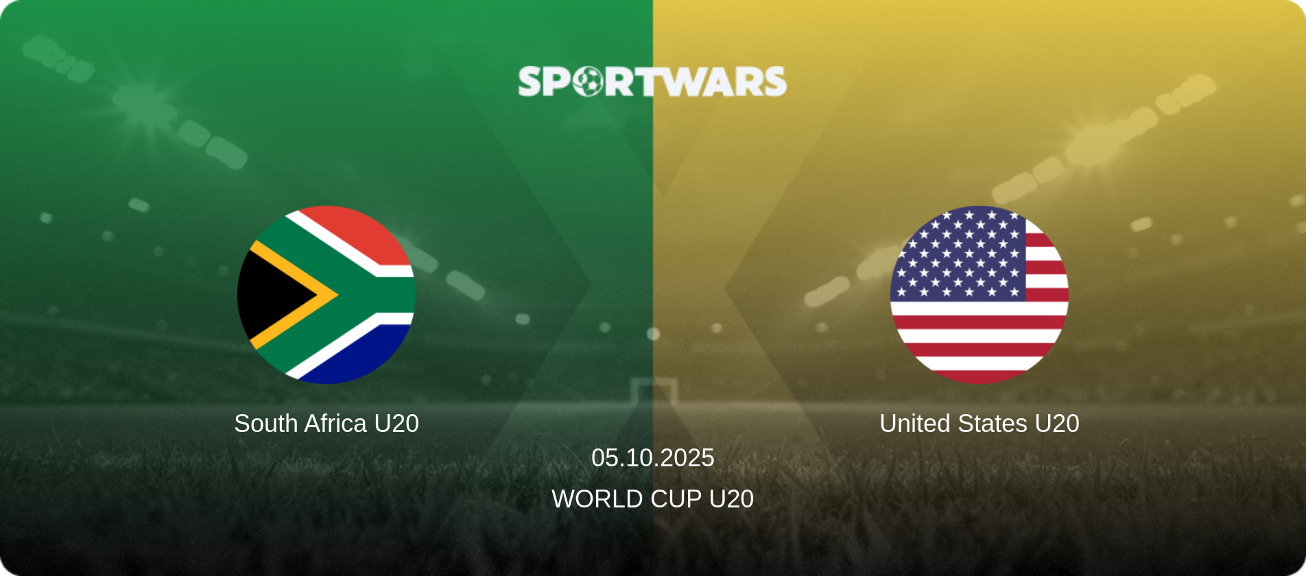 South Africa U20 — United States U20, 05.10.2025 — World Cup U20 (match preview)