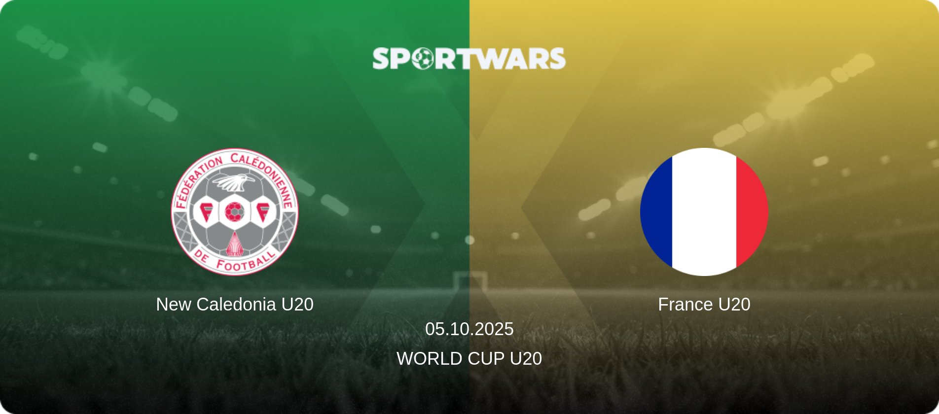 New Caledonia U20 — France U20, 05.10.2025 — World Cup U20 (match preview)