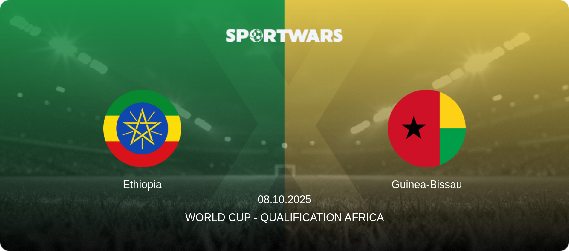 Ethiopia — Guinea-Bissau, 08.10.2025 — World Cup - Qualification Africa (match preview)