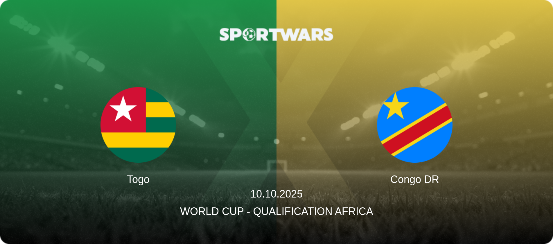 Togo — Congo DR, 10.10.2025 — World Cup - Qualification Africa (match preview)
