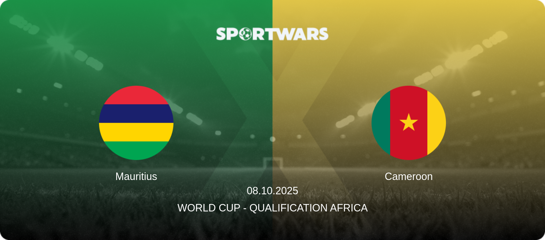 Mauritius — Cameroon, 08.10.2025 — World Cup - Qualification Africa (match preview)