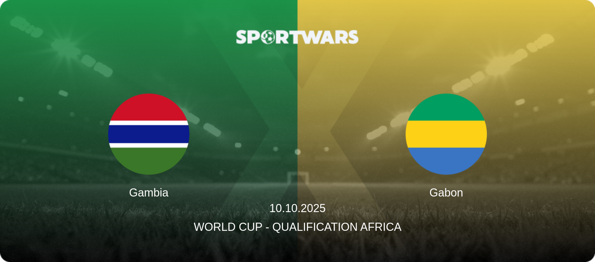 Gambia — Gabon, 10.10.2025 — World Cup - Qualification Africa (match preview)