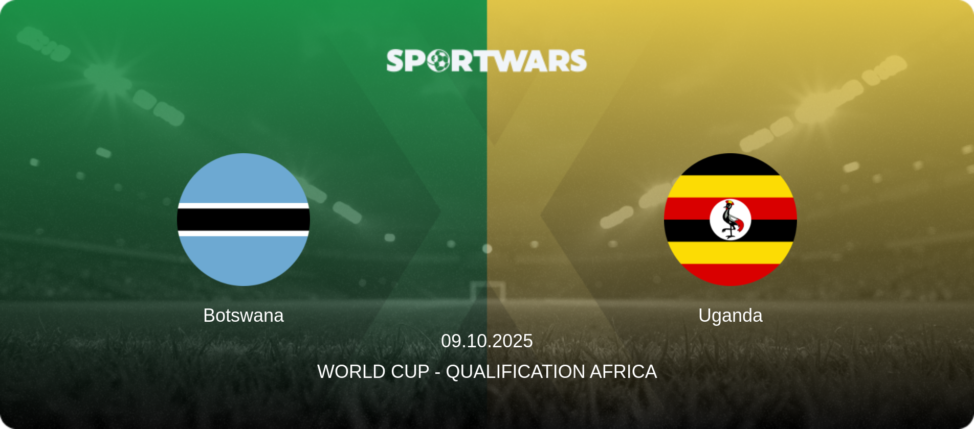Botswana — Uganda, 09.10.2025 — World Cup - Qualification Africa (match preview)