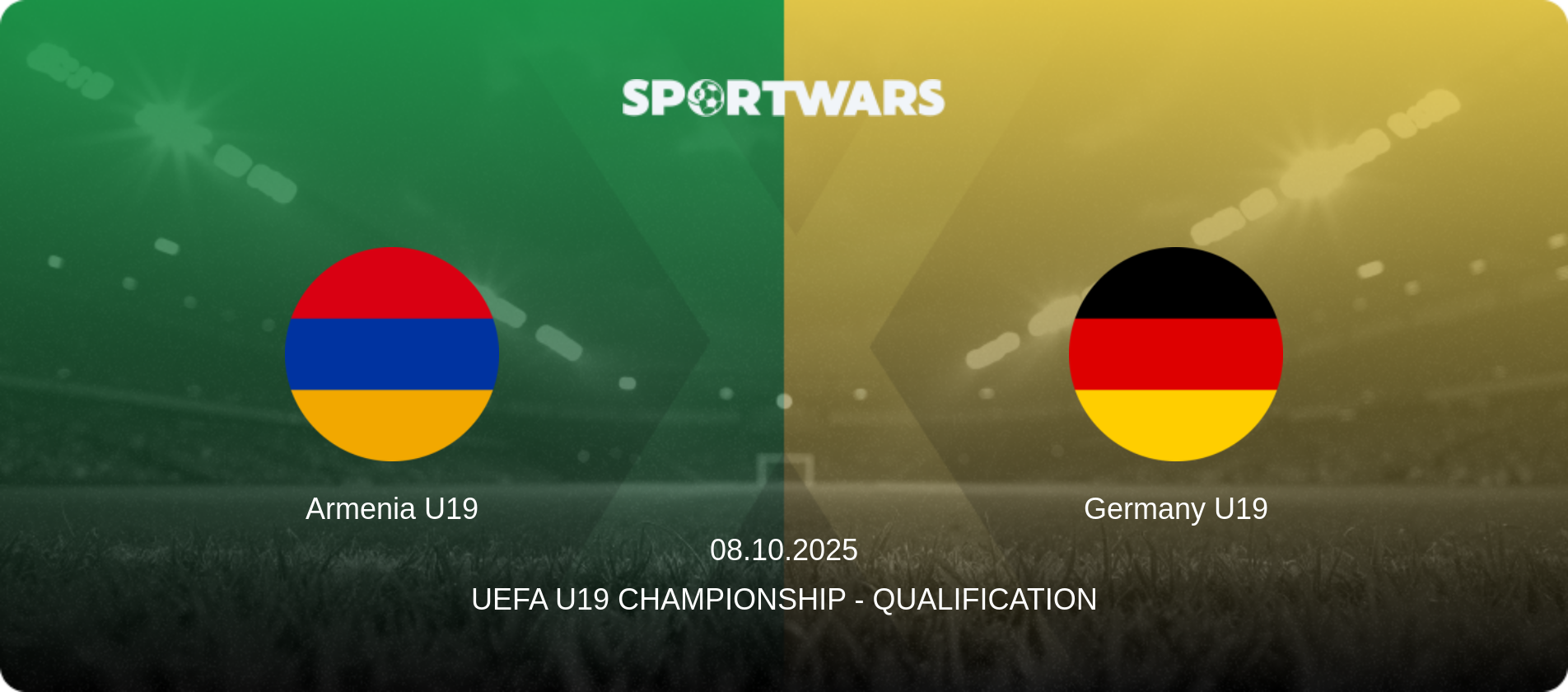 Armenia U19 — Germany U19, 08.10.2025 — UEFA U19 Championship - Qualification (match preview)