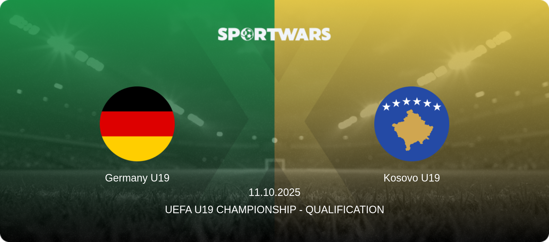 Germany U19 — Kosovo U19, 11.10.2025 — UEFA U19 Championship - Qualification (match preview)