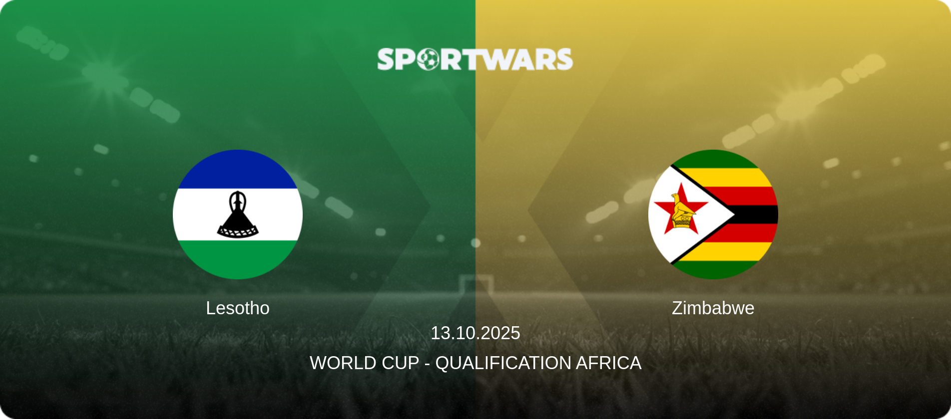 Lesotho — Zimbabwe, 13.10.2025 — World Cup - Qualification Africa (match preview)