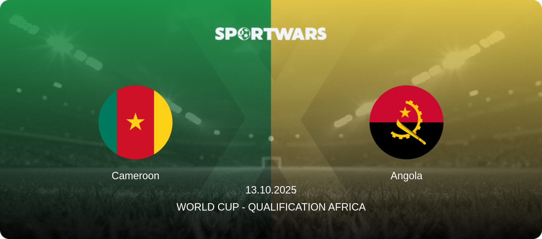 Cameroon — Angola, 13.10.2025 — World Cup - Qualification Africa (match preview)